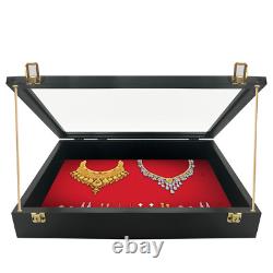 Trade Show Display Case Cards Sports Jewelry Display Small 18x22x3