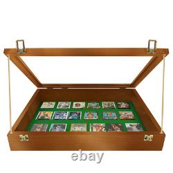 Trade Show Display Case Cards Sports Jewelry Display Small 18x22x3