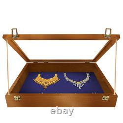 Trade Show Display Case Cards Sports Jewelry Display Small 18x22x3