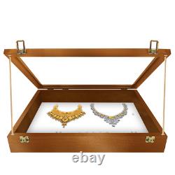 Trade Show Display Case Cards Sports Jewelry Display Small 18x22x3