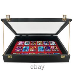 Trade Show Display Case Glossy Black P304B Card, Jewelry, and Show Display Case