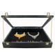 Trade Show Display Case Small Tabletop Card Display Case Jewellery Case Black