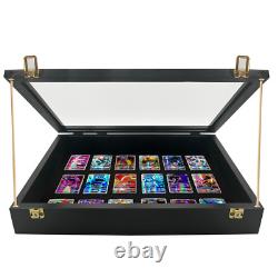 Trade Show Display Case Small Tabletop Card Display Case Jewellery Case Black