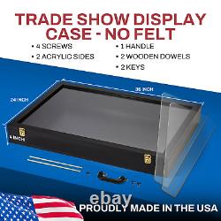 Trade Show Display case P302B Baseball Cards, Jewelry, Coins Show Display Case