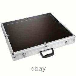 Trade Show Lockable Portable Display Case Trading Card Jewelry Aluminum Acrylic