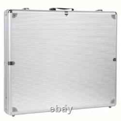 Trade Show Lockable Portable Display Case Trading Card Jewelry Aluminum Acrylic