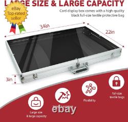 Trading Card Display Case, 34X22 Card Show Display Case, Excellent Quality