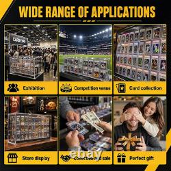 Trading Card Display Case, 34X22 Card Show Display Case, Excellent Quality and H