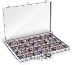 Trading Card Display Case Aluminum 34 x 22 Pokemon TCG Sport PSA Show Box Frame