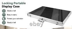 Trading Card Display Case Aluminum 34 x 22 Pokemon TCG Sport PSA Show Box Frame