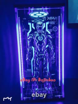 Tron Legacy MK4 Hangar LED Light 1/6 Scale Iron Man Display Box Show Case Model