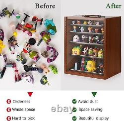 Trycooling Miniature Display Case Display Shelf for Collectibles Display Cases f