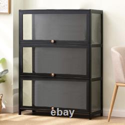 US STOCK 3-Tier Acrylic Figure Model Toy Display Storage Rack Collection Cabinet