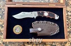 USMC SOG GUNNY FOLDING KNIFE (GFL01-L) WithDISPLAY BOX TRIBUTE SEKI JAPAN