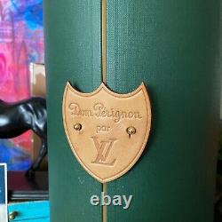 Ultra Rare Vintage LOUIS VUITTON Dom Perignon Presentation Box Display Case LV