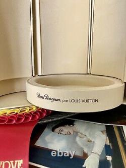 Ultra Rare Vintage LOUIS VUITTON Dom Perignon Presentation Box Display Case LV