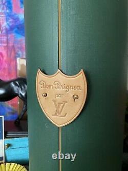 Ultra Rare Vintage LOUIS VUITTON Dom Perignon Presentation Box Display Case LV