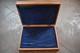 VINTAGE 1970s ORIGINAL CASE XX USA DISPLAY KNIFE BOX RED BLUE SCROLL STAG 33574