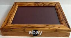 VINTAGE Antique Wood Display Case All Size Jewelry Ring Necklace Bracelet Coins