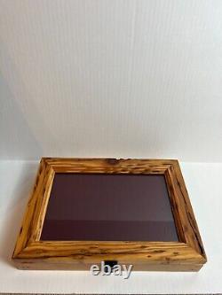 VINTAGE Antique Wood Display Case All Size Jewelry Ring Necklace Bracelet Coins