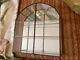 VTG Large Mirrored Glass and Brass Curio Cabinet Display Case Hollywood Regency