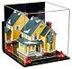 Versatile Acrylic Display-Box withMirror, Wall, Risers & Clear Base (A001)