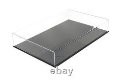 Versatile Clear Acrylic Display Case Large Rectangle Box 18 x 12 x 3 (A029-B)