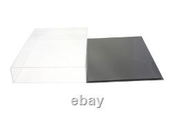 Versatile Clear Acrylic Display Case Large Rectangle Box 18 x 12 x 3 (A029-B)
