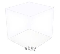 Versatile Deluxe Clear Acrylic Display Case -Box withTurf Bottom11x11x11 (A001)