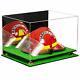Versatile Display Case Box with Mirror Case, Gold Risers & Turf Base (A014/V60)