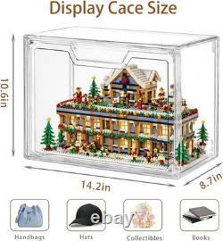 Versatile Stackable Acrylic Display Cases 5-Pack for Handbags & Collectibles Versatile Stackable Acrylic Display Cases 5-Pack for Handbags & Collectibles