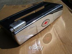 Vintage 1960's Chrome auto-serv dash Tissue box tray service gm street rat rod