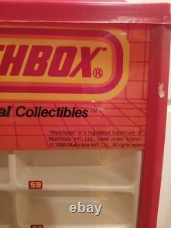 Vintage 1984 MATCHBOX COLLECTOR SHOWCASE Rotating Store Display W Shipping Box