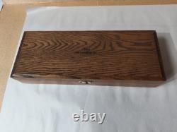 Vintage 1988 Case XX Empty Wood Display Box for Rainbow Knife Set NO KNIVES