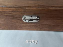 Vintage 1988 Case XX Empty Wood Display Box for Rainbow Knife Set NO KNIVES