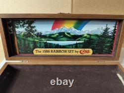 Vintage 1988 Case XX Empty Wood Display Box for Rainbow Knife Set NO KNIVES Vintage 1988 Case XX Empty Wood Display Box for Rainbow Knife Set NO KNIVES