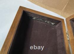 Vintage 1988 Case XX Empty Wood Display Box for Rainbow Knife Set NO KNIVES