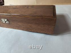 Vintage 1988 Case XX Empty Wood Display Box for Rainbow Knife Set NO KNIVES