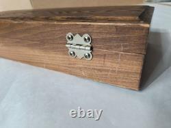 Vintage 1988 Case XX Empty Wood Display Box for Rainbow Knife Set NO KNIVES