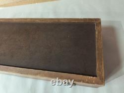 Vintage 1988 Case XX Empty Wood Display Box for Rainbow Knife Set NO KNIVES