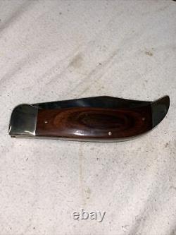 Vintage Case XX P172 Buffalo Knife with Wooden Display Box