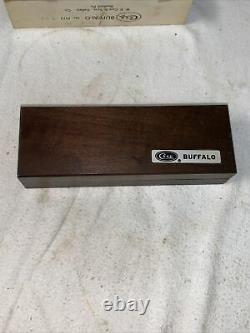 Vintage Case XX P172 Buffalo Knife with Wooden Display Box