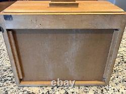 Vintage Esterbrook General Store Fountain Pen Nib Wooden Countertop Display Case