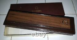 Vintage Omega Wristwatch Watch Display Case & Outer Box Exct