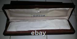 Vintage Omega Wristwatch Watch Display Case & Outer Box Exct
