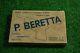 Vintage P. BERETTA Serie 950 pistol box withParts List (empty box ONLY)