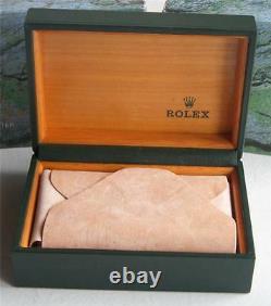 Vintage Rolex Submariner Box and case display Ref 16613 MINT