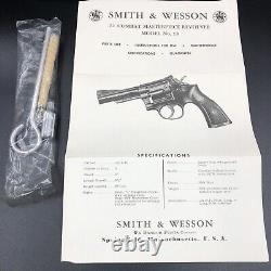 Vintage S&W Smith & Wesson. 22 COMBAT Masterpiece Model 18 Gun Box Empty NICE