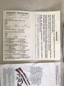 Vintage Smith & Wesson Genuine Factory Box with Paperwork. 357 Magnum Model 19