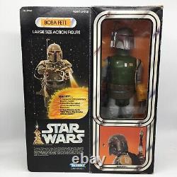 Vintage Star Wars BOBA FETT 14 Action Figure/Box 1979 Kenner (READ DESCRIPTION)